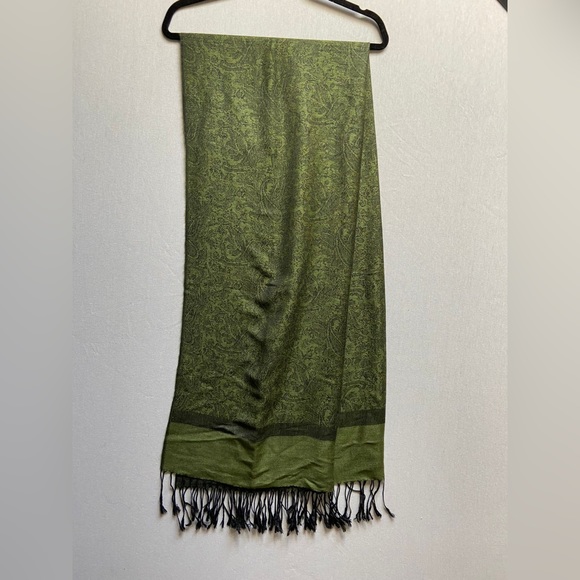 Silk pashmina scarf - Picture 1 of 9